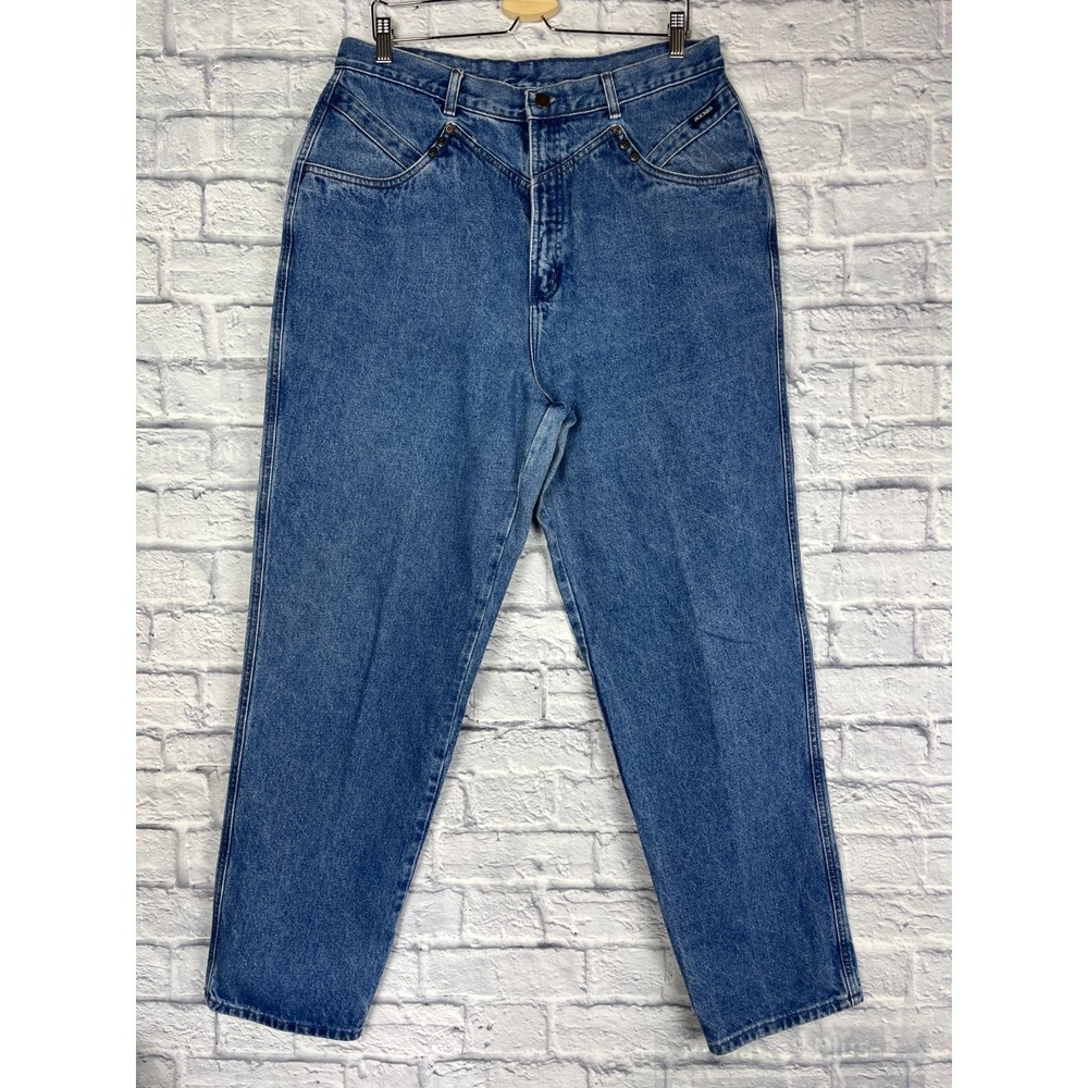 Vintage Rockies Western High Rise Straight Leg Jeans Plus Size 18